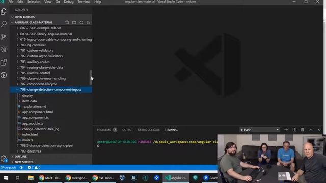 More Change Detection and OnPush - creating an example - #21 смотреть онлайн