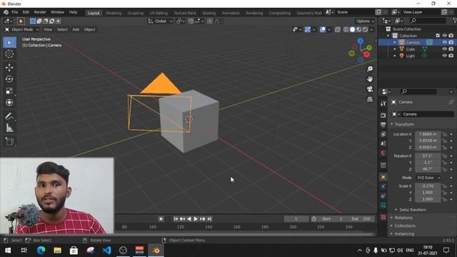Blender Beginners Tutorials in Tamil - Part 01 | Interface #blendertamil #blender3d смотреть онлайн