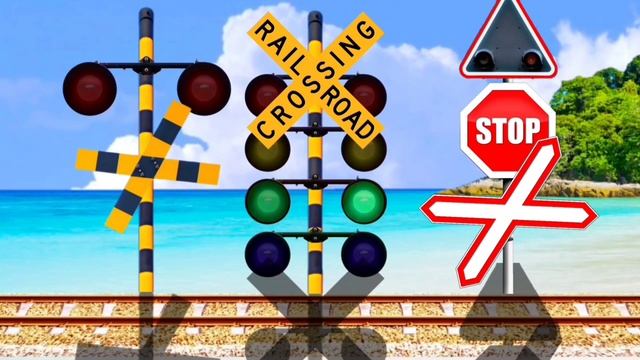 Electric Windmill Palang Pintu Kereta Api  ?【踏切アニメ】FUMIKIRI  踏切 Railroad Crossing Sign And Trainz