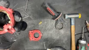 Разбиты Подшипники Ротора на перфораторе Metabo KHE 2860 Quick