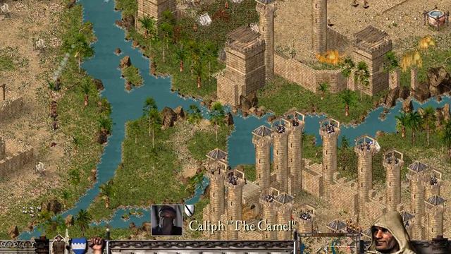 Stronghold Crusader Mission 20 - Diniz & LionHeart vs 3 Caliph смотреть онлайн
