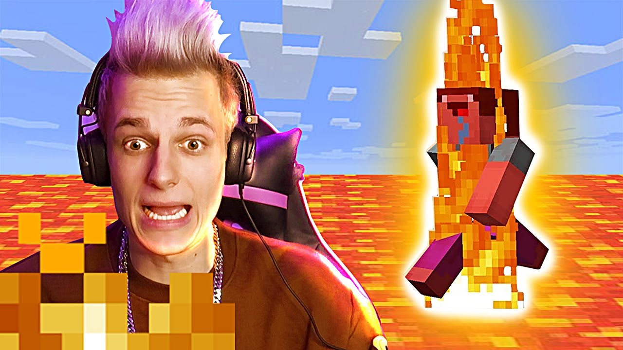 Майнкрафт, Но Пол Это Лава - Челлендж смотреть онлайн