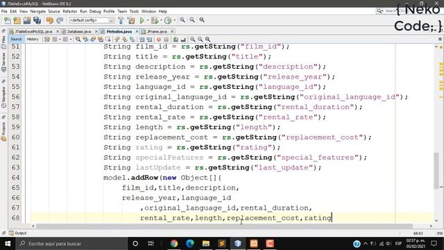 Export data from MySQL to Excel .xlsx ( Java JTable ) смотреть онлайн