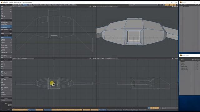 Lightwave 3D basic Spaceship tutorial Part 1 смотреть онлайн