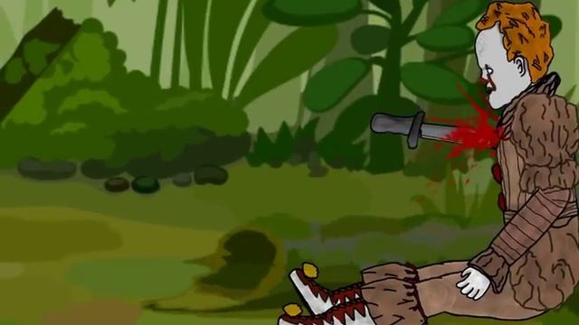 IT Pennywise vs Jason Voorhees - Drawing cartoons 2 смотреть онлайн