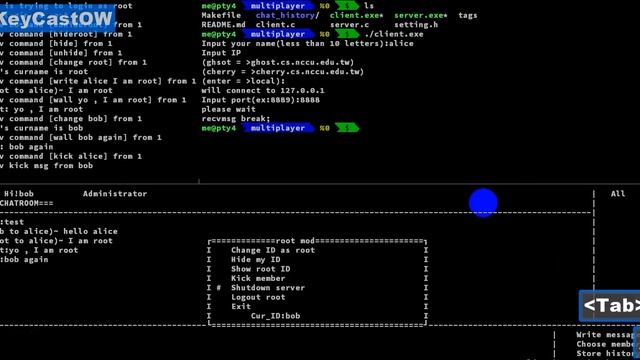 terminal chat room demo смотреть онлайн