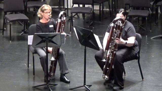 Espresso for 2 Contrabassoons - UWM Double Reed Day 2017 смотреть онлайн