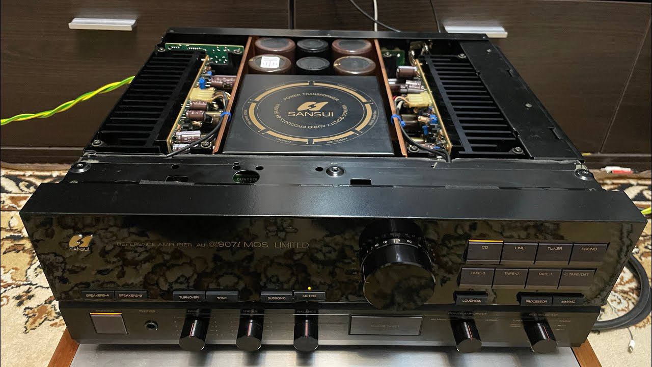 Sansui au-a907 mos limited (№2) профилактика часть 3 (сборка и настройка) смотреть онлайн