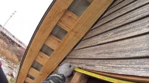 #сайдинг#откосы   Монтаж сайдинга. Монтаж откосов. 2 дня за 6 минут.