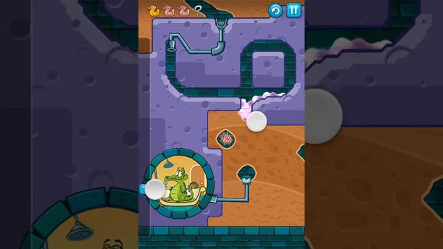 Where's My Water Level 1-14 Loop The Loop (Meet Swampy) Game Walkthrough / Level Solution! Help! смотреть онлайн