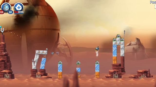 Angry Birds Star Wars 2 - Gameplay "Silver C-3PO" смотреть онлайн