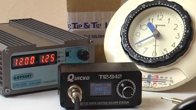 Quicko T12-942 MINI 12V, 19V, 24V. смотреть онлайн