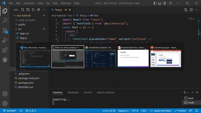 Material UI TextField Component | Material UI Tutorial | Material UI 5 | TextField in Material UI # смотреть онлайн