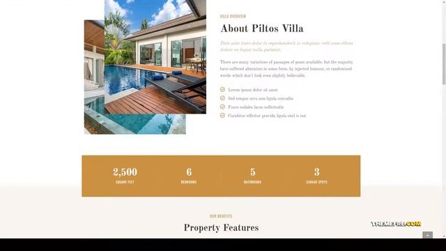 Piltos - Single Property WordPress Theme elementor property Harusaki смотреть онлайн