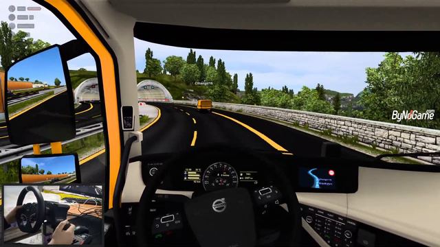 MADENE İŞ MAKİNESİ GÖTÜRÜYORUZ! ESKORT ARAÇLAR EŞLİĞİNDE SİPARİŞ GÖTÜRDÜK! ETS2MP 1.49 смотреть онлайн