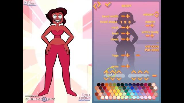 Hot and Cool Garnets tutorial on Gemsona Maker смотреть онлайн