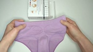 Примерка женских бесшовных трусов
