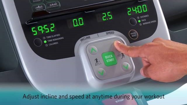 PRECOR 932i Treadmill Operation смотреть онлайн