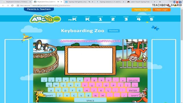 5 เกมฝึกทักษะการใช้แป้นพิมพ์สำหรับเด็ก | Kids Typing Practice смотреть онлайн