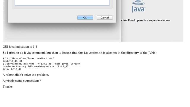 Unix & Linux: Java version is different in GUI and command line смотреть онлайн