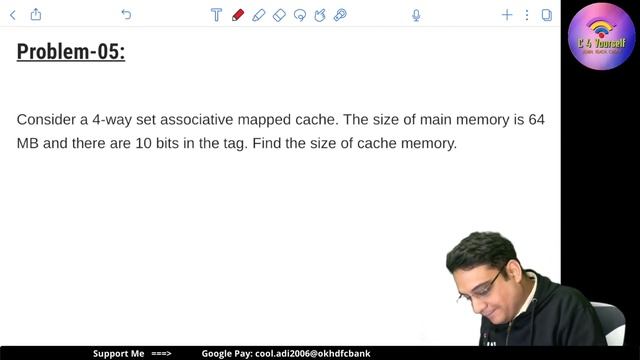 K-way Associative Mapping Questions in Hindi | Part 3 | Cache Memory | COA | KCS 302 #cachememory смотреть онлайн