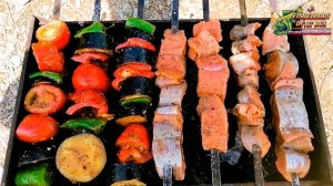 Шашлык из красной рыбы, тонкости и нюансы вкусного шашлыка из лосося от Fisherman dv.27rus.