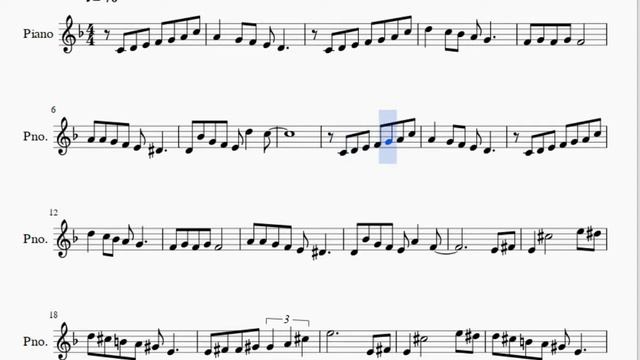Piano Sheet Music: How to play Polka Dots and Moonbeams by Jimmy Van Heusen смотреть онлайн