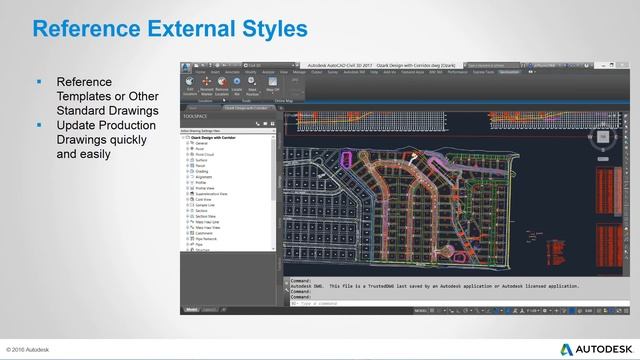 AutoCAD Civil 3D 2017 Whats New Presentation смотреть онлайн