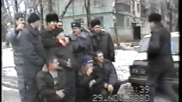 Отправка Тульского сводного отряда в Чечню (Ножай-Юрт) 29.11.2000 года смотреть онлайн