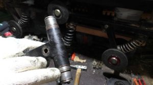 Смазка катков на мотобуксировщике ростин // копа.net