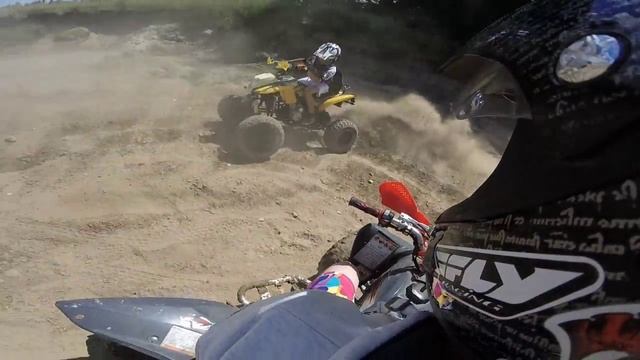 Bashan BS250S vs Yamaha YFM 250R | GoPro смотреть онлайн