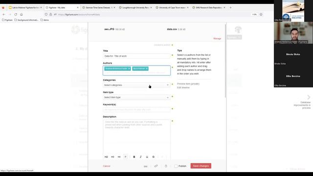Effective research data management by using international repository Figshare смотреть онлайн
