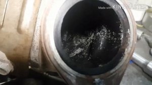 Замена катализатора Kia rio .киа рио