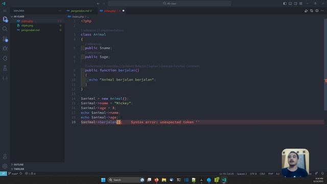 CEPAT MAHIR PHP OOP 01 - PENGENALAN CLASS DAN OBJEK смотреть онлайн