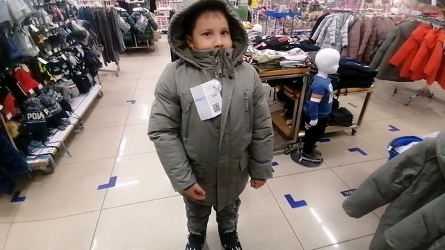 Зима пришла негаданно нежданно - ТЦ Острова, покупаем куртку