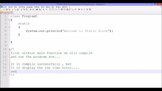 Static block in java смотреть онлайн
