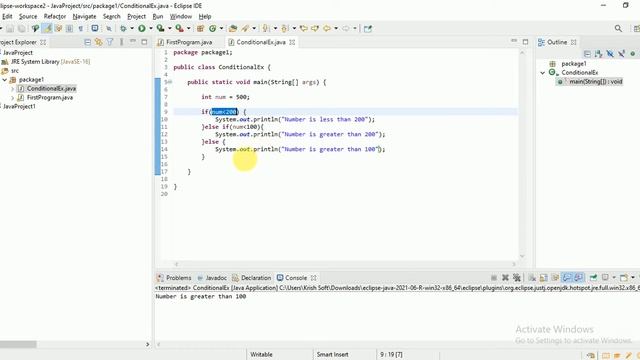 Core Java for Selenium - Conditional Statements смотреть онлайн