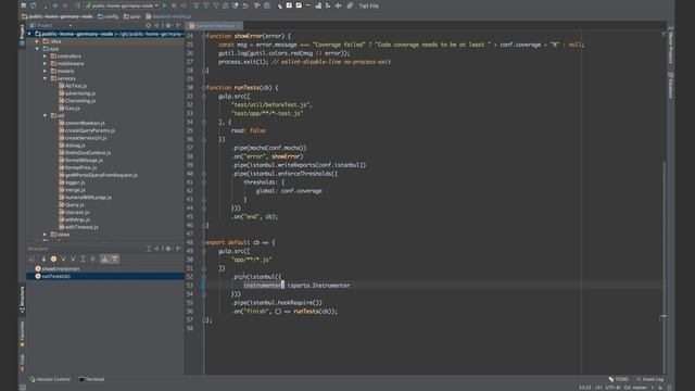 Running Tests and Measuring Coverage with Gulp смотреть онлайн
