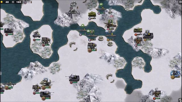 Glory of Generals walkthrough - Antarctic War (Axis): Antarctic Peripheral War смотреть онлайн