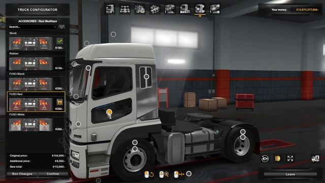 ETS2 (1.32) | truck mod "Mitsubishi Fuso Super Great V" v1.320 by Koutsu смотреть онлайн