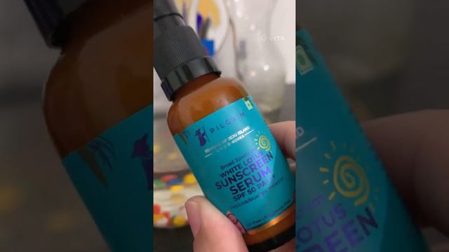 *Unsponsored* Pilgrim Sunscreen serum?🤔Does this work? White Lotus Sunscreen Serum SPF 50 PA+++ 😃 смотреть онлайн