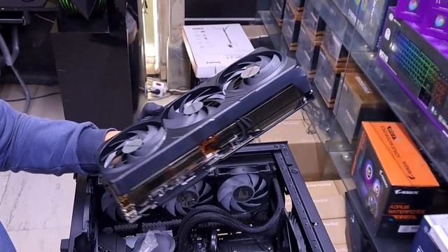 New Build With RTX 4090 & Aorus #P1200W /تركيب اقوى كارت في مصر #gaming