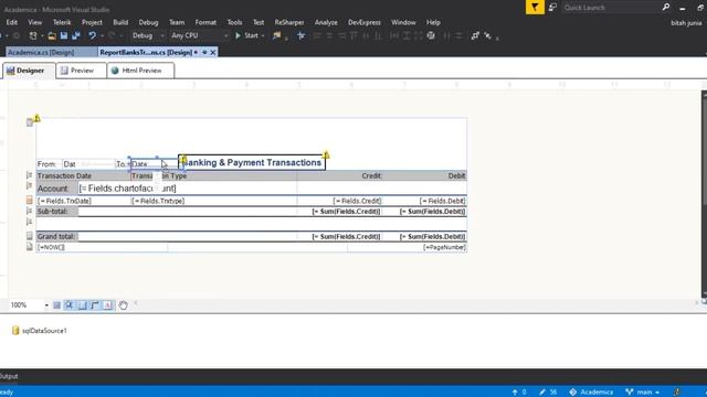C# Reporting: Creating Telerik Report in Visual Studio and How to Load It In Winforms Application. смотреть онлайн