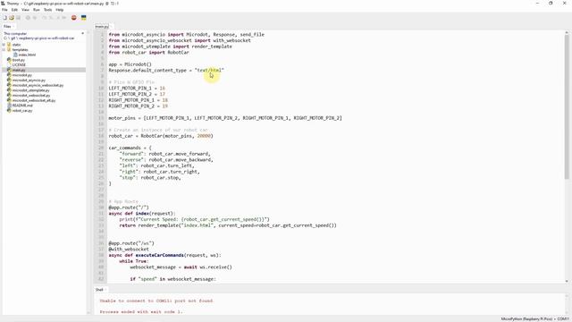 Building a Raspberry Pi Pico W WiFi Robot Car смотреть онлайн