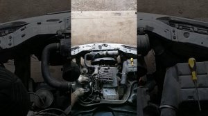 Замена проводки двигателя MERCEDES W202 1.8 бензин, часть 1