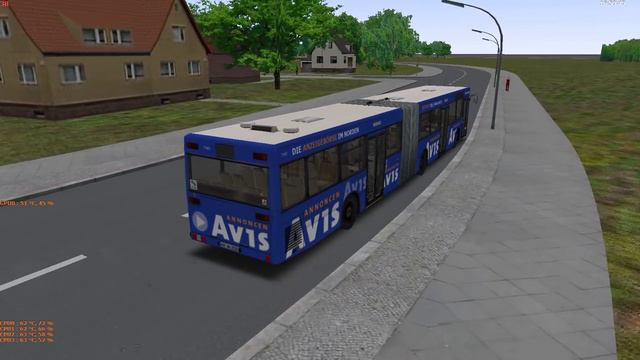 OMSI 2 - Mercedes-Benz O405GN Sound MOD test (original HHA setup) смотреть онлайн