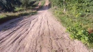 Пробую Kayo Evolution 125 на мотокроссовой трассе.