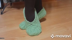 Следки  спицами без шва.