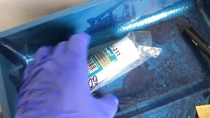 Покрасил НИВУ молотковой краской