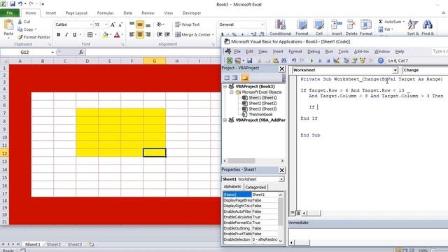 Excel VBA - Change Text color on cell value change смотреть онлайн